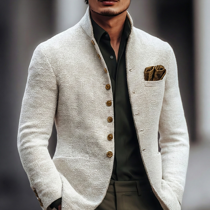 Lucian | Refined Single Breasted Cardigan