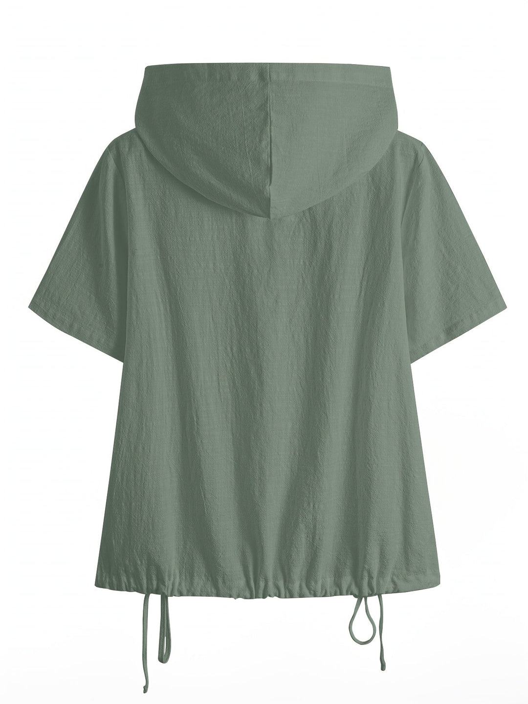 Lena | Relaxed Hooded Drawstring Top