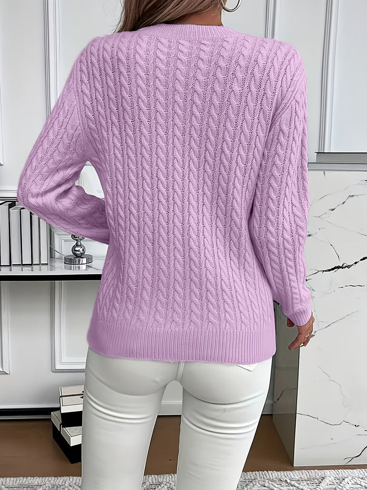Heather | Cozy Cable-Knit Sweater