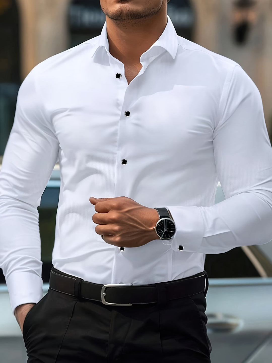 Torin | Classic Button Long Sleeve Shirt