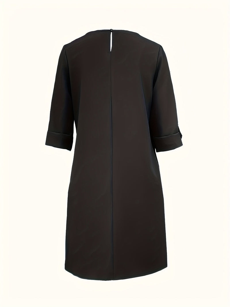 Esmae | Comfortable Round Neck Dress