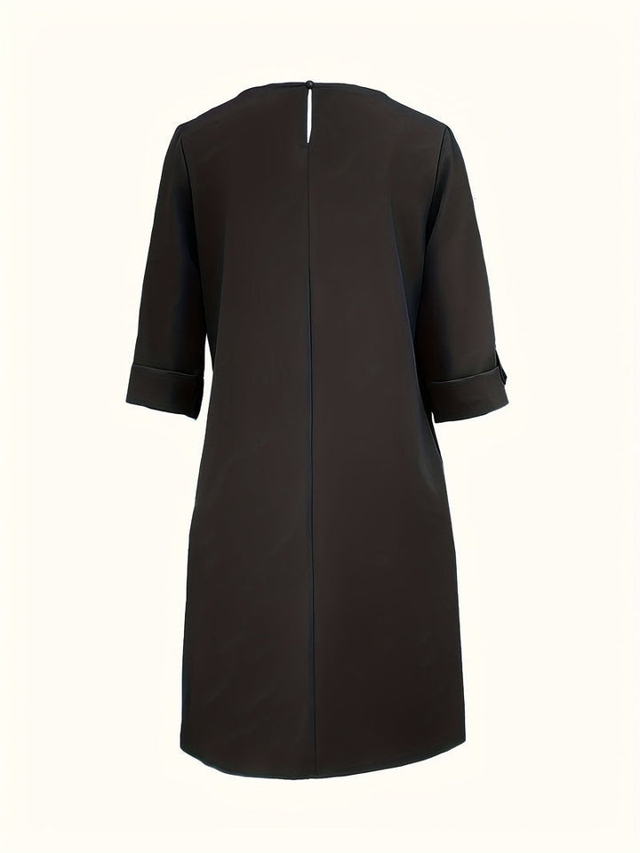 Esmae | Comfortable Round Neck Dress