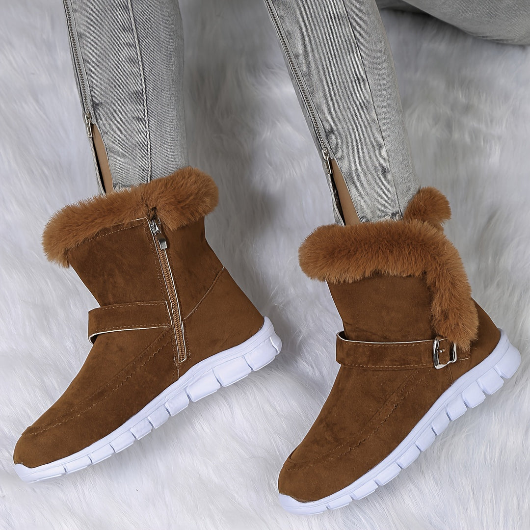 Marissa | Cozy Plush Winter Boots