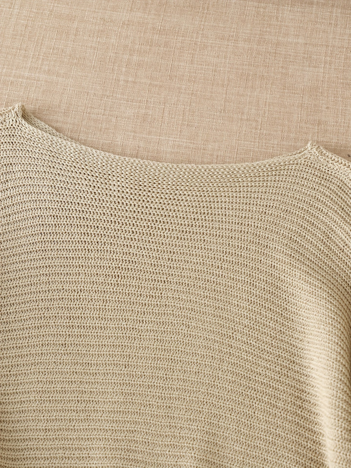 Colleen | Relaxed Boat-Neck Sweater