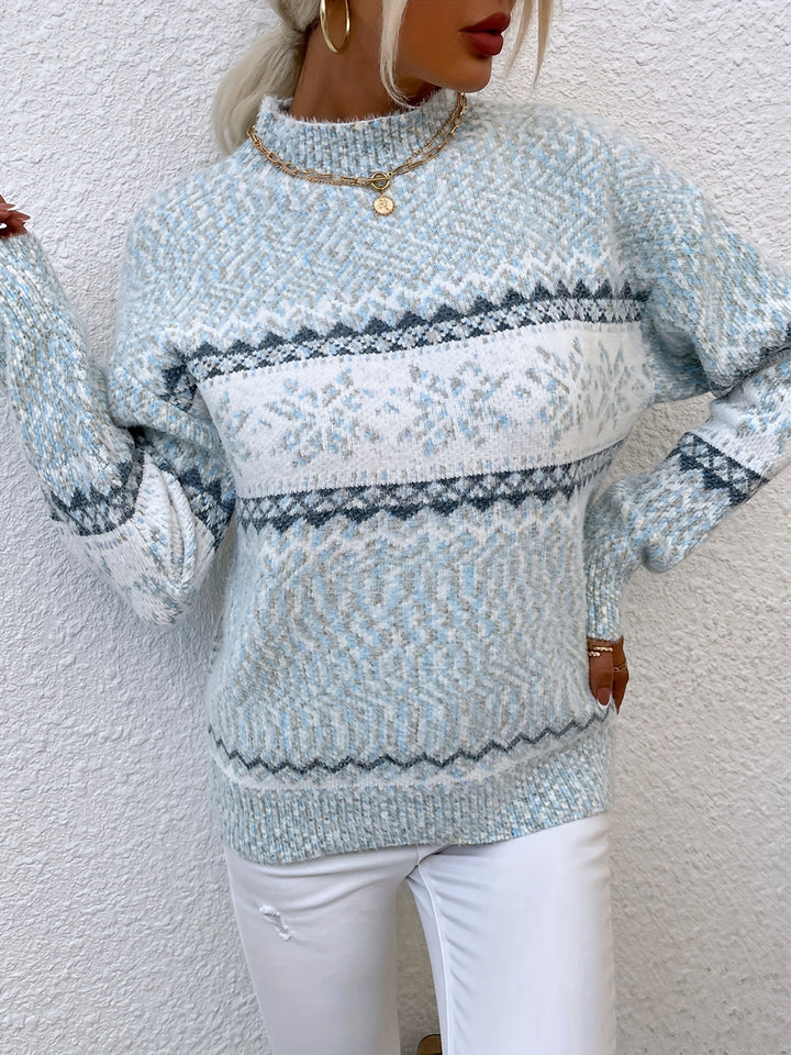 Elspeth | Snowflake Christmas Sweater