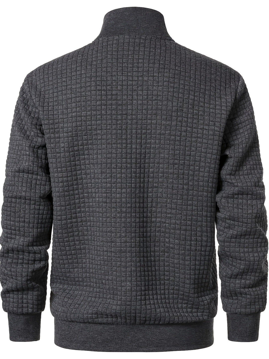 Sullivan | Textured Stand-Collar Zip Jacket