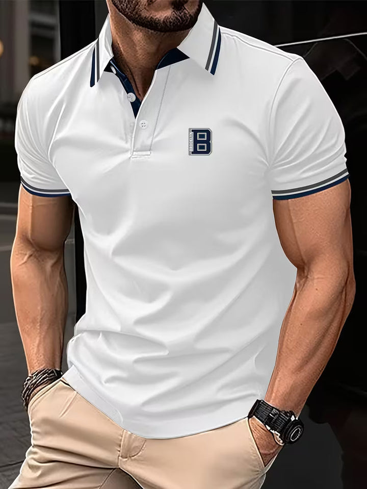 Hudson | Casual Short-Sleeved Polo Shirt
