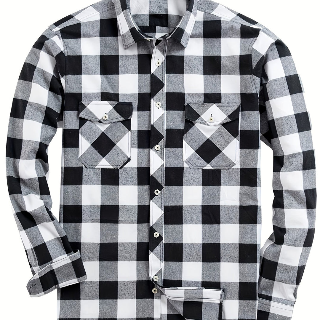 Grady | Classic Plaid Button-Up Shirt