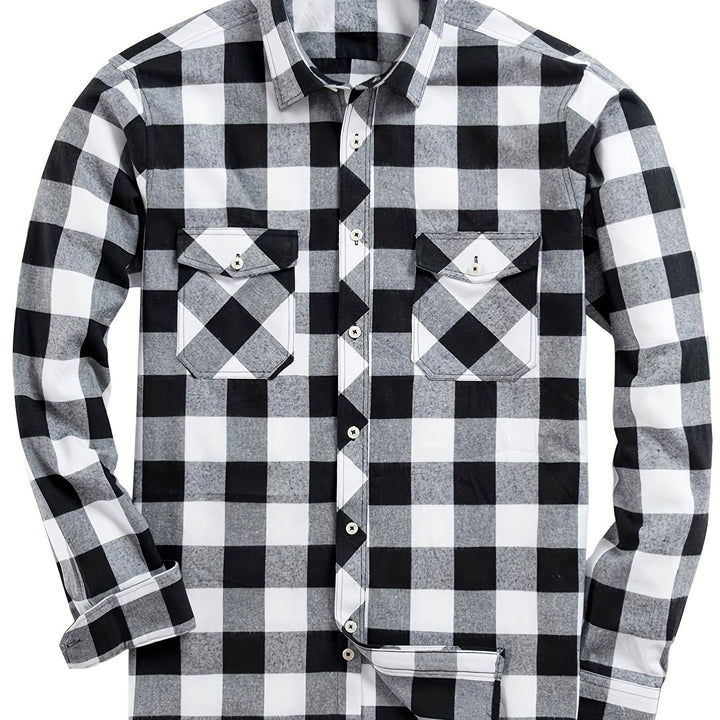 Grady | Classic Plaid Button-Up Shirt