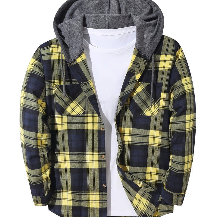 Rory | Rugged Hooded Button-Up Shirt
