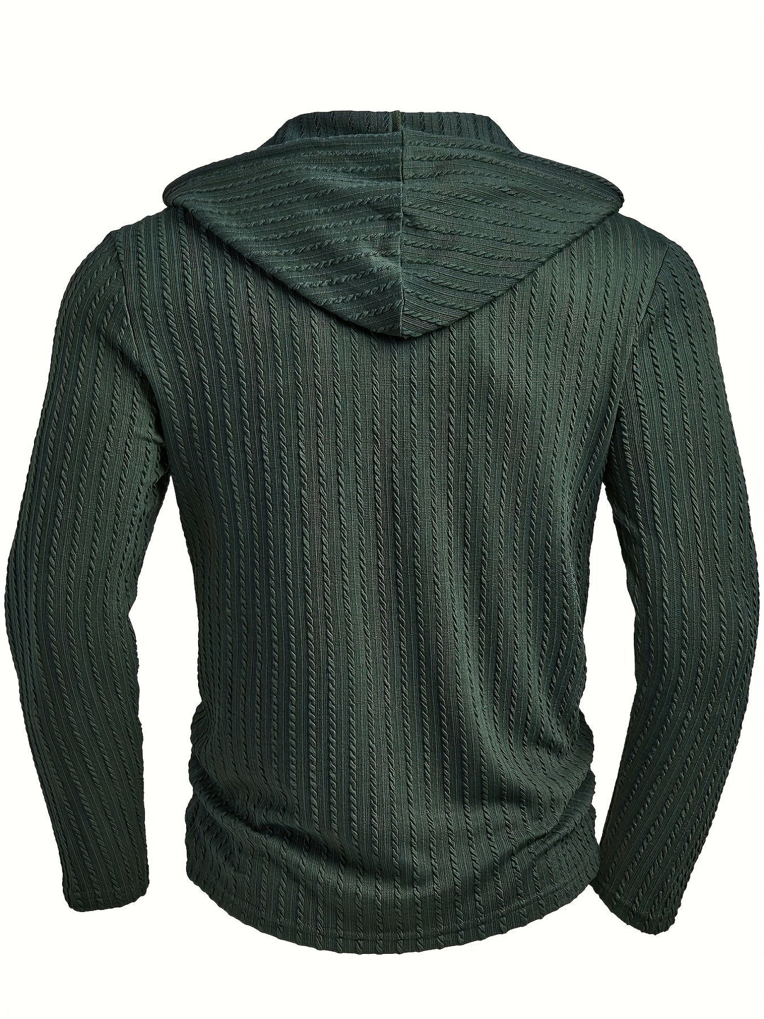 Rowan | Textured Hooded Henley