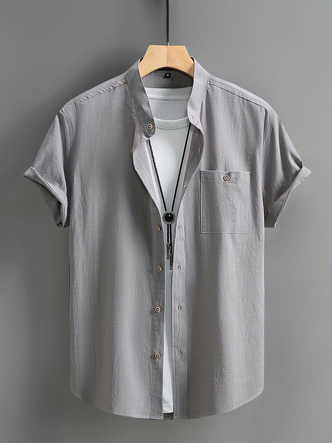 Stefan | Classic Button Short Sleeve Shirt
