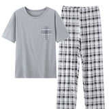 Tobias | Relaxed Checkered Two-Piece Set