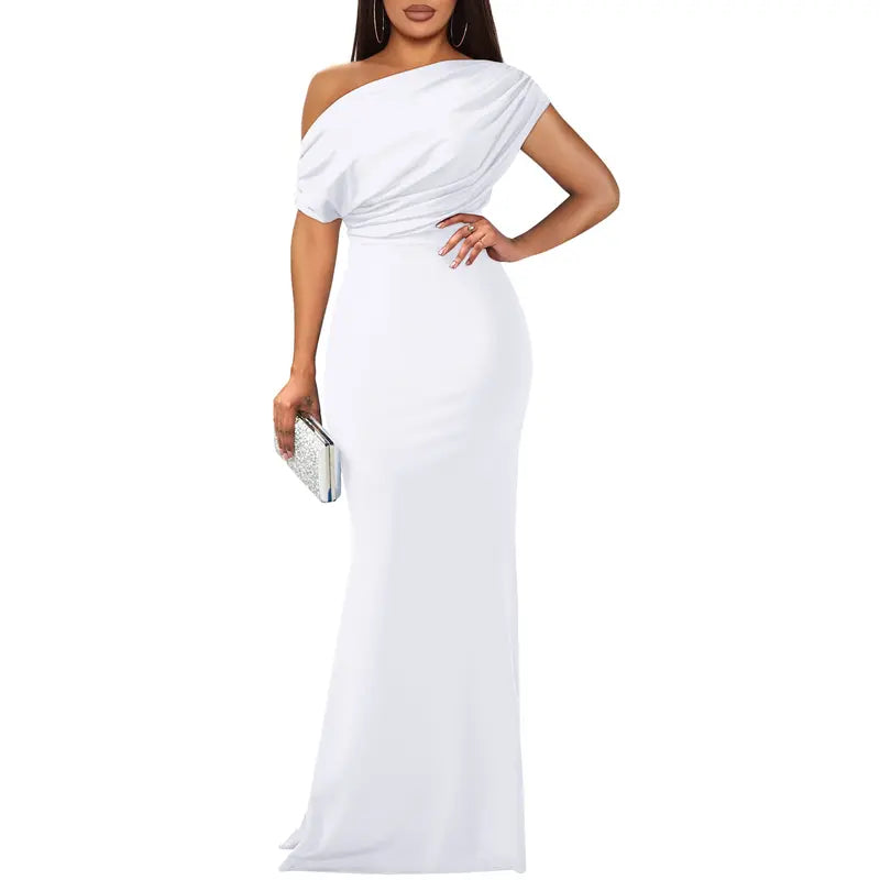 Jessy | Elegant Off-Shoulder Evening Dress