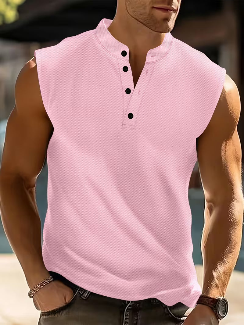 Jareth | Lightweight Breathable Sleeveless T-Shirt