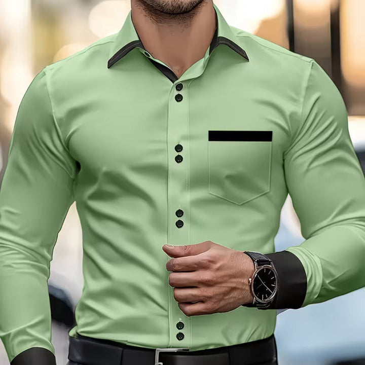 Garrick | Classic Button Collared Fit Shirt