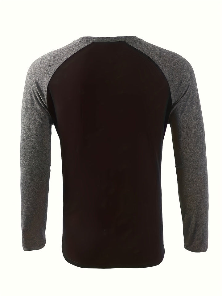 Bryson | Two-Tone Raglan Long Sleeve Shirt