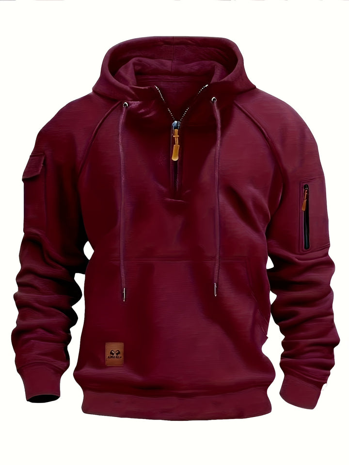 Brennan | Utility Quarter-Zip Hoodie