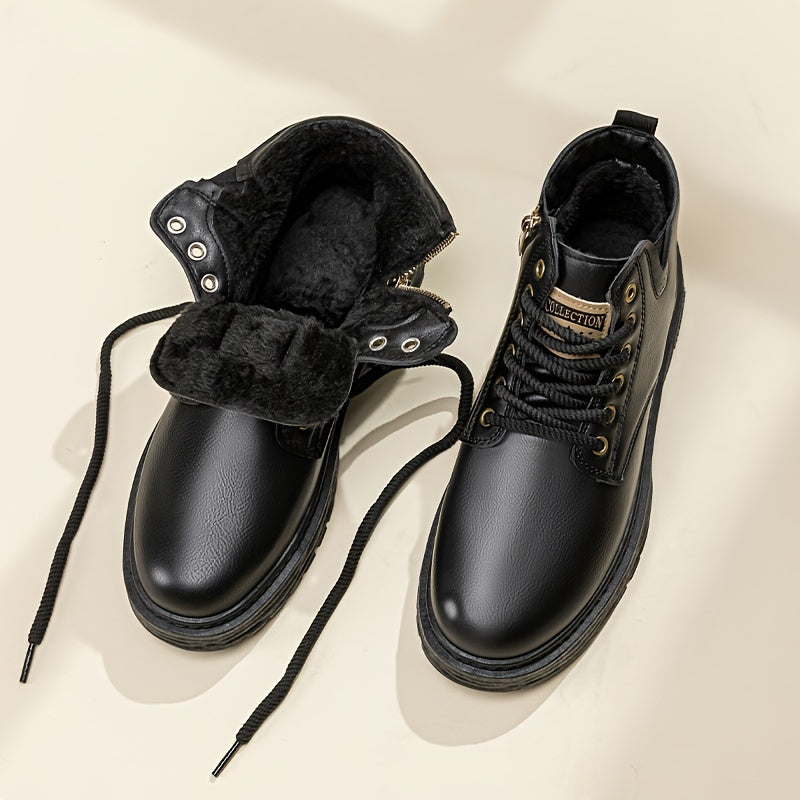 Alistair | Rugged Lace-Up High-Top Boots