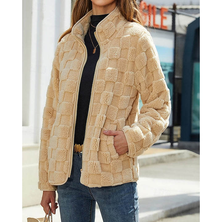 Cassidy | Cozy Textured Zip Jacket