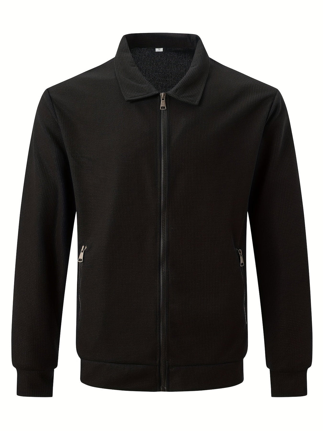 Wesley | Textured Full-Zip Jacket