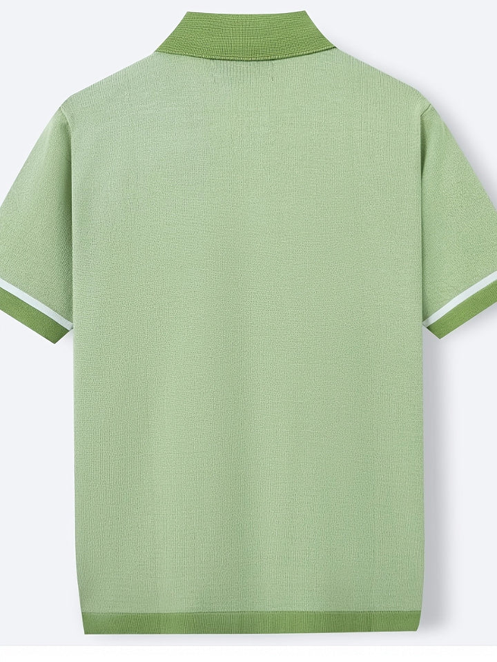 Cedric | Retro Striped Knit Shirt