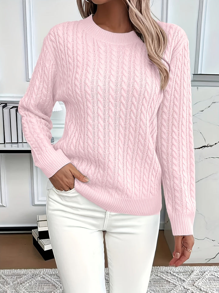 Heather | Cozy Cable-Knit Sweater