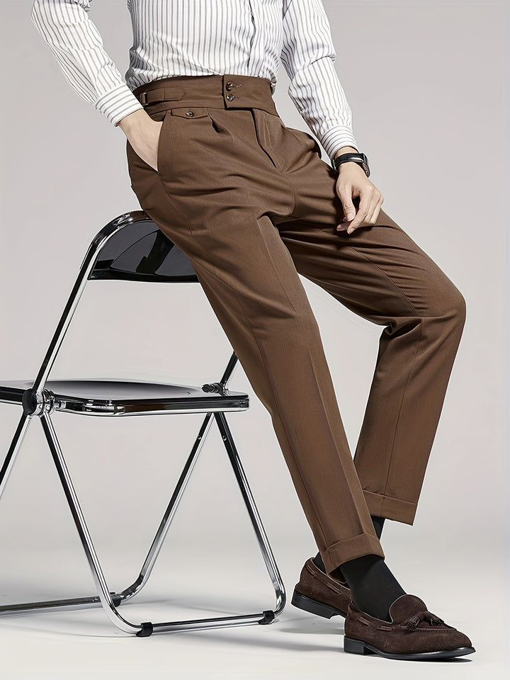 Reginald | Tailored Single-Pleat Pants