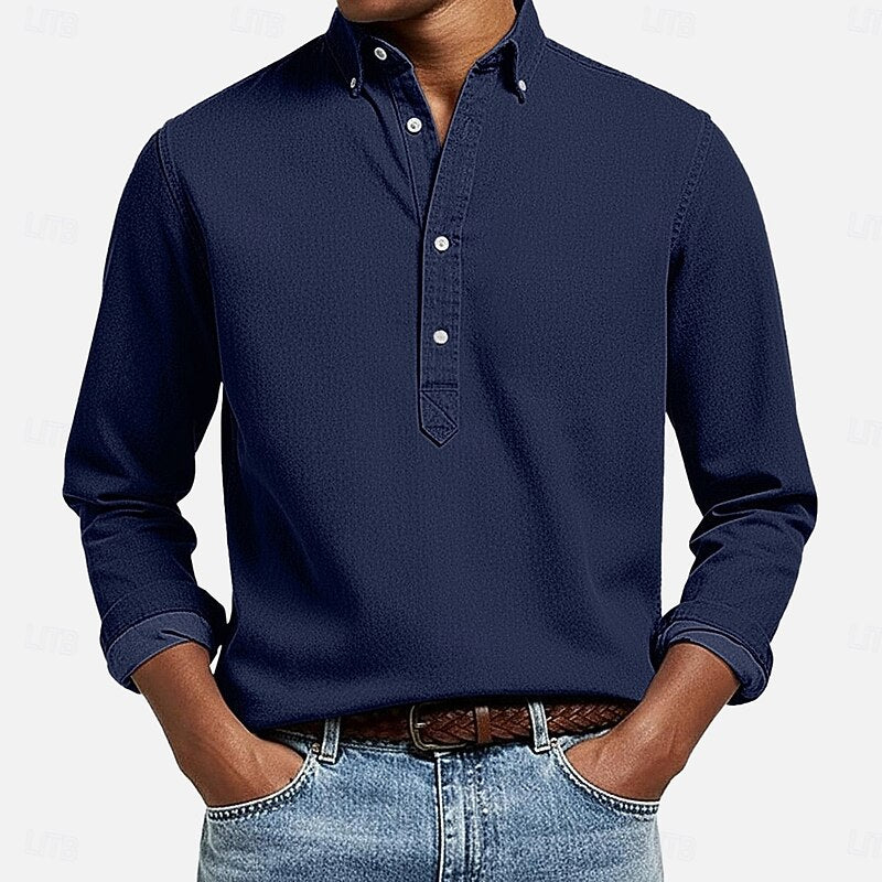 Wallace | Classic Popover Shirt