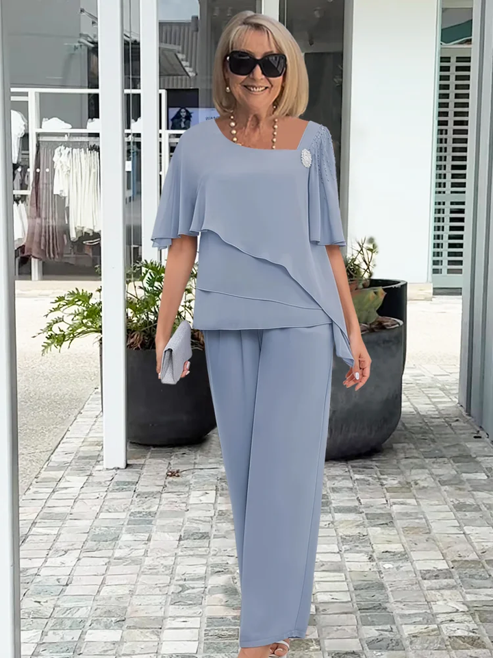 Evelyn | Elegant Relaxed Two-Piece Set