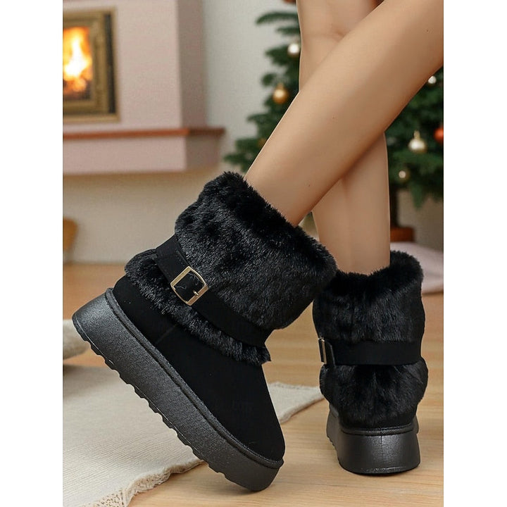 Wren | Cozy Fur-Trimmed Winter Boots