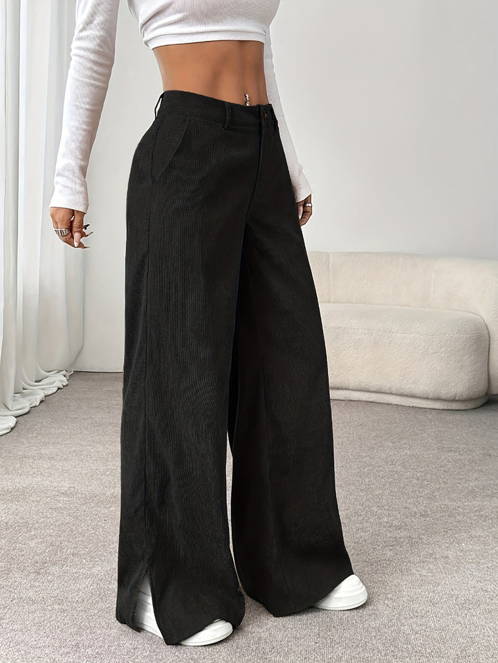 Patricia | Tailored Straight-Leg Pants