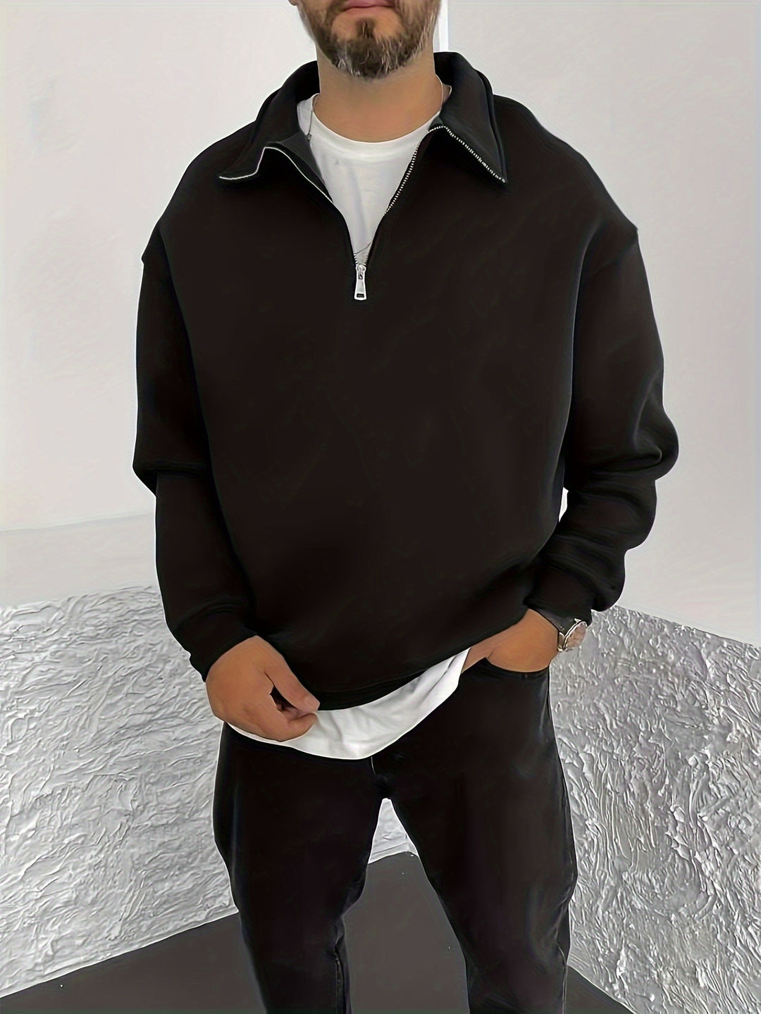 Graham | Cozy Half-Zip Sweatshirt