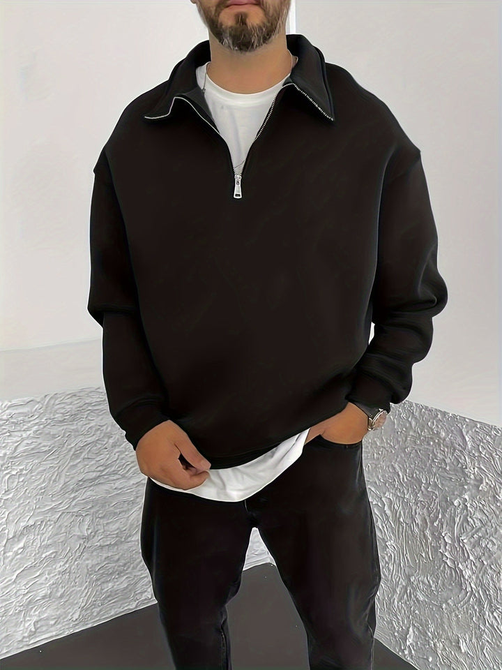 Graham | Cozy Half-Zip Sweatshirt