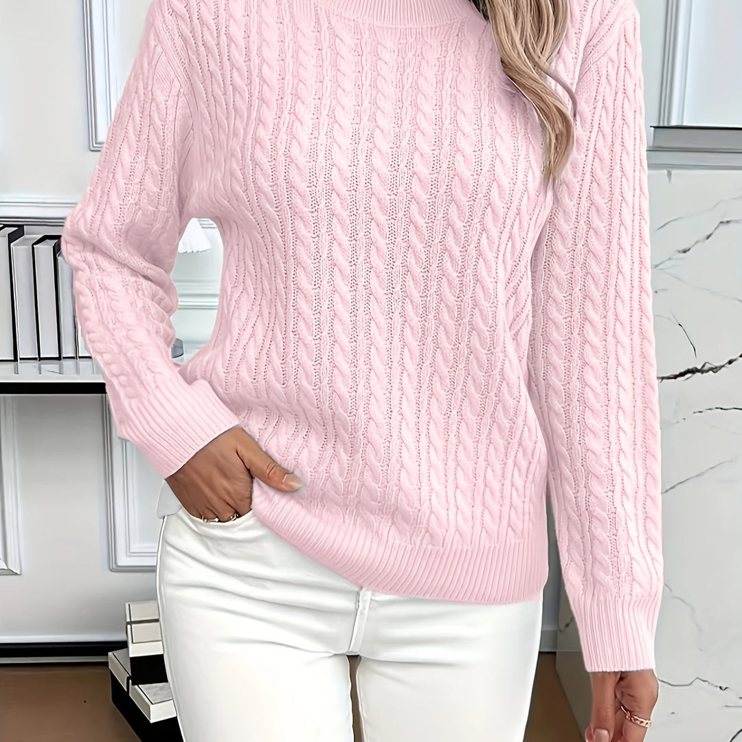 Heather | Cozy Cable-Knit Sweater