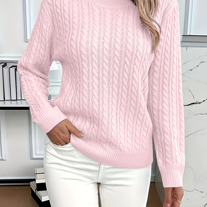 Heather | Cozy Cable-Knit Sweater