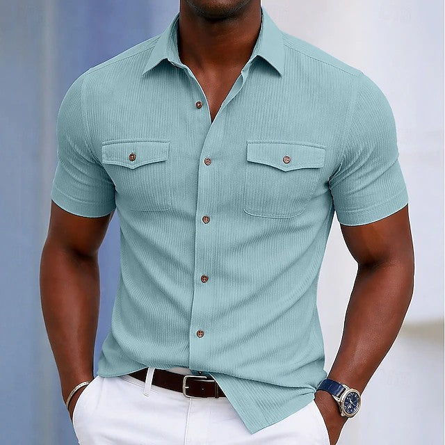 Calvin | Smart Casual Pocket Shirt