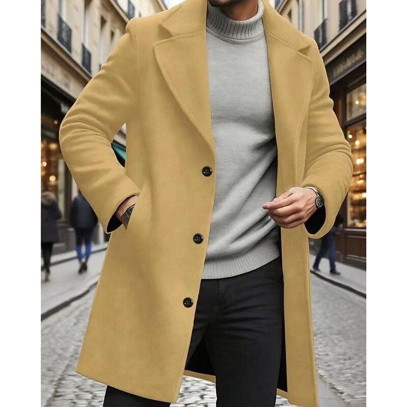 Oscar | Refined Long Overcoat