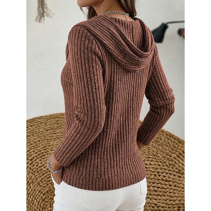 Imogen | Cowl Neck Ribbed Sweater