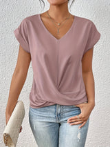 Claire | Elegant Twist-Front Top