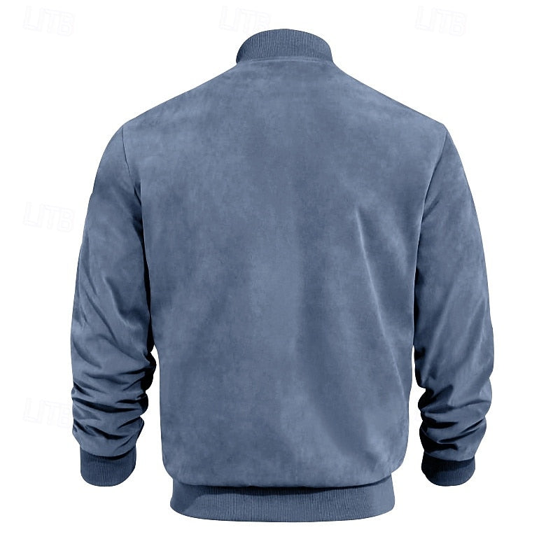 Reginald | Stand-Collar Zip Jacket