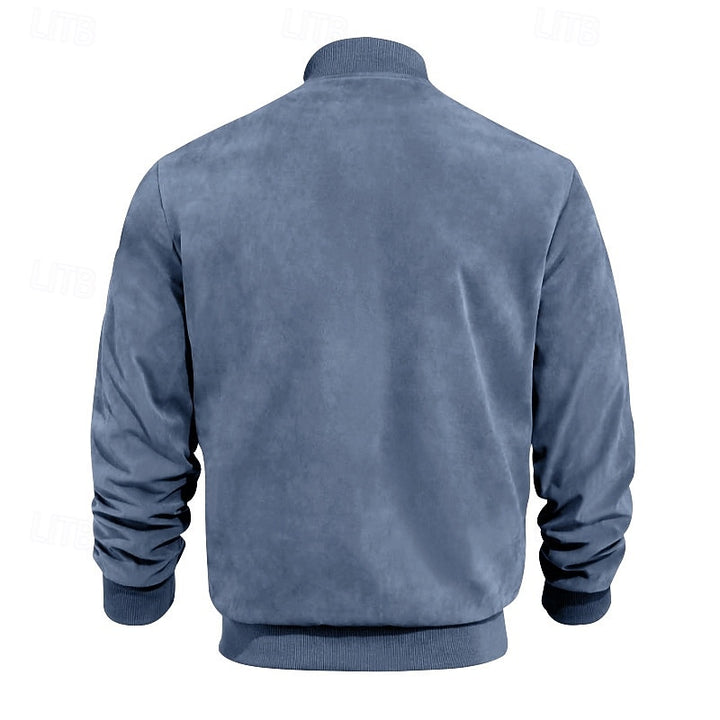 Reginald | Stand-Collar Zip Jacket