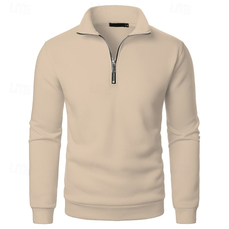 Gideon | Refined Quarter-Zip Pullover