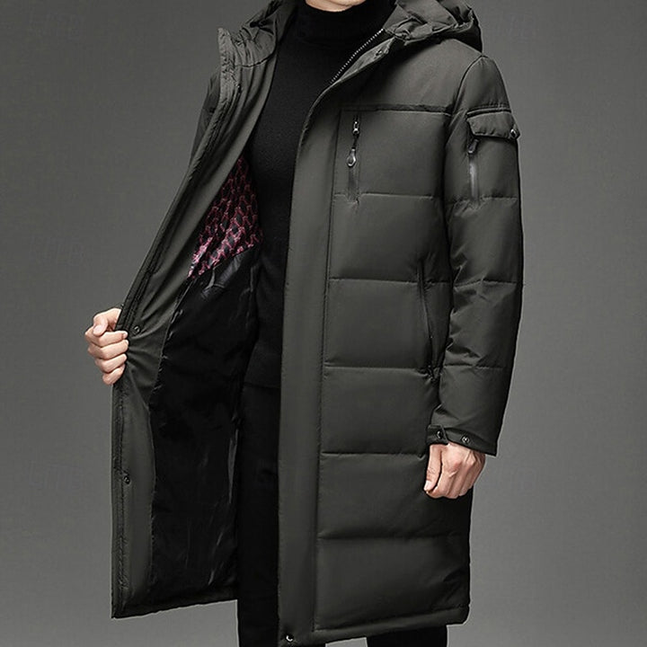 Leland | Hooded Longline Winter Coat