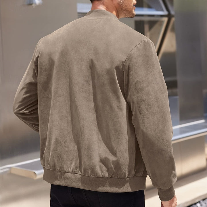 Reginald | Stand-Collar Zip Jacket