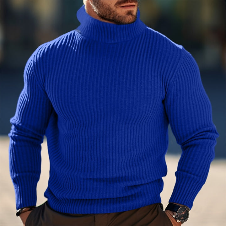 Archer | Ribbed Turtleneck Sweater