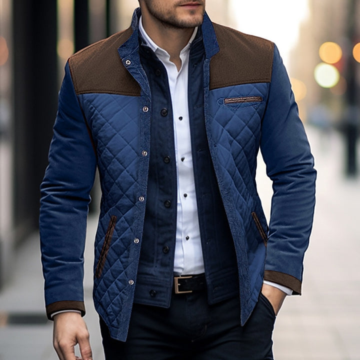 Hollis | Quilted Stand-Collar Jacket