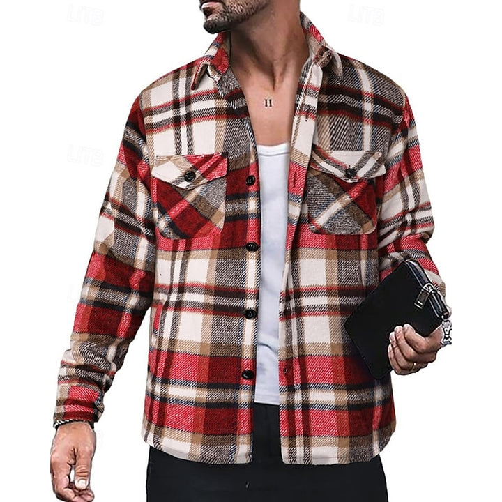 Callan | Rugged Plaid Shirt Jacket