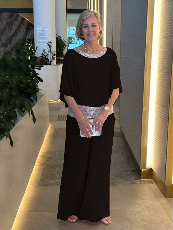 Ember | Classy Elegant Ruffle Sleeve Set