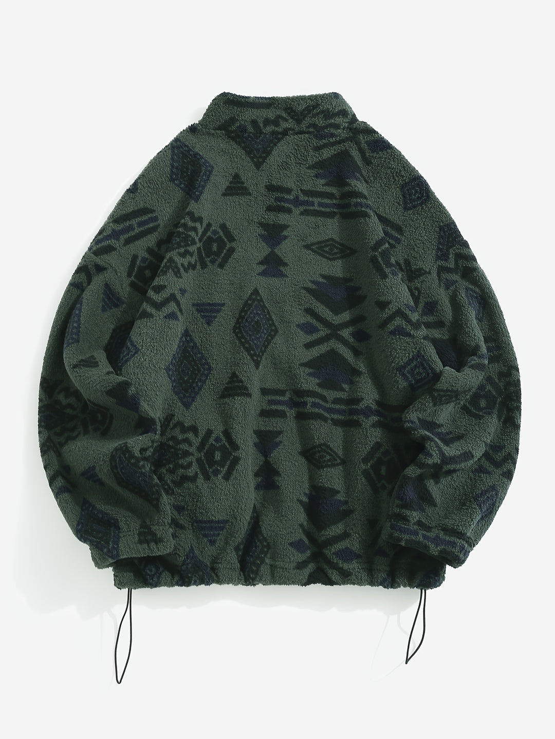 Winifred | Patterned Cozy Zip-Up Jacket